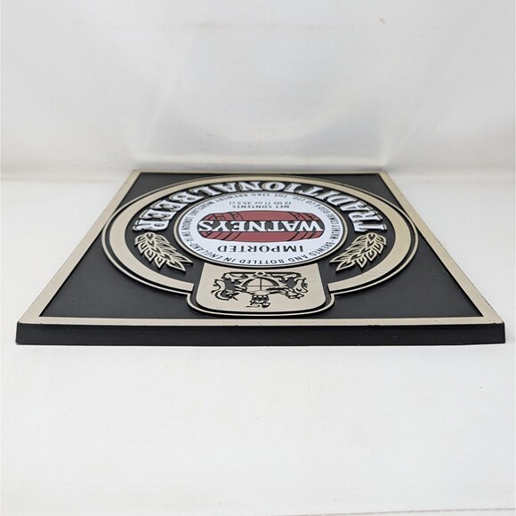 VTG Watneys Imported Red Barrel Beer England Plastic Sign Stand Or Wall Mount - Picture 6 of 9